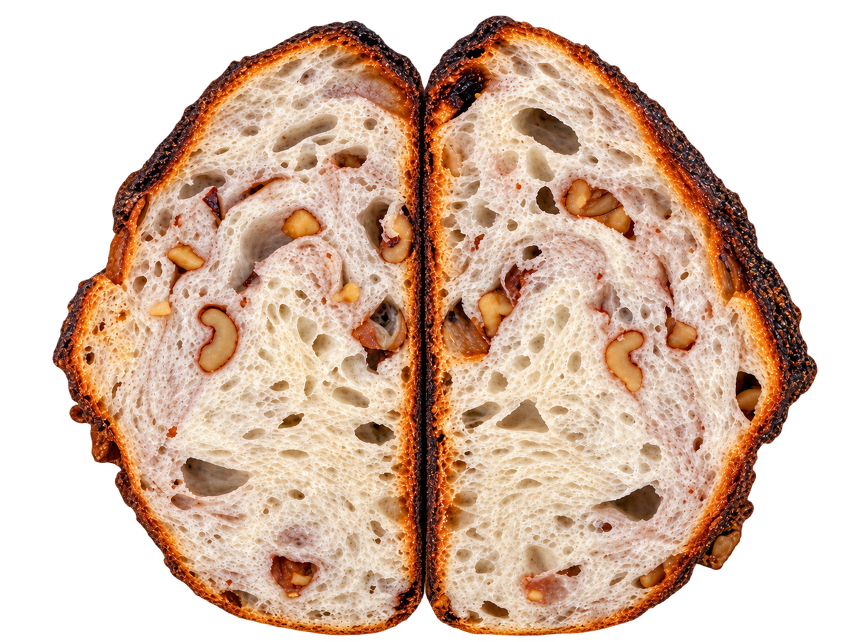 Honey Walnut Sourdough Bread